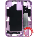Mid-Frame Housing W/ Small Parts For iPhone 16 Plus (EU / Global Version) (Used OEM Pull: Grade B) (Pink)