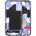 Mid-Frame Housing W/ Small Parts For iPhone 16 (US Version) (Used OEM Pull: Grade B) (Ultramarine)