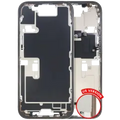 Mid-Frame Housing W/ Small Parts For iPhone 16 Pro (US Version) (Used OEM Pull: Grade B) (Desert Titanium)