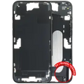 Mid-Frame Housing W/ Small Parts For iPhone 16 Plus (US Version) (Used OEM Pull: Grade B) (Black)