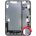 Mid-Frame Housing W/ Charging Port Flex & Small Parts For iPhone 14 Plus (EU / Global Version) (Used OEM Pull: Grade C) (Blue)
