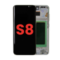 OLED Assembly With Frame For Samsung Galaxy S8 (Aftermarket Plus) (Maple Gold)