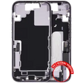 Mid-Frame Housing W/ Charging Port Flex & Small Parts For iPhone 17 (EU / Global Version) (Used OEM Pull: Grade A) (Lavender)