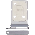 Dual Sim Card Tray For Samsung Galaxy S26 Ultra (S948) (Silver Shadow)