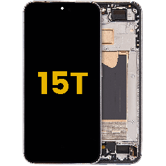 OLED Assembly With Frame For Xiaomi 15T (Refurbished) (Gray)