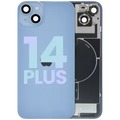 Back Glass w/ MagSafe Magnet & NFC & Flashlight Flex For iPhone 14 Plus (Service Pack) (Blue)