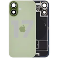 Back Glass w/ MagSafe Magnet & NFC & Flashlight Flex Compatible For iPhone 17 (Used OEM Pull: Grade A) (Sage )