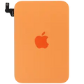 Back Glass w/ MagSafe Magnet & NFC For iPhone 17 Pro (Used OEM Pull: Grade A) (Cosmic Orange)