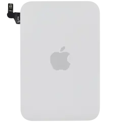 Back Glass w/ MagSafe Magnet & NFC For iPhone 17 Pro (Used OEM Pull: Grade C) (Silver)