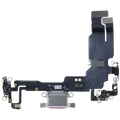 Charging Port Flex Cable With Board For iPhone 15 (Genuine OEM) (Pink)