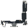 Charging Port Flex Cable With Board For iPhone 15 Plus (Genuine OEM) (Yellow)