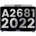 Complete LCD Display Assembly For MacBook Air 13" A2681 (2022) (Genuine OEM) (Space Gray)