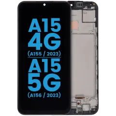 LCD Assembly With Frame For Samsung Galaxy A15 4G (A155 / 2023) / A15 5G (A156 / 2023) (Aftermarket : Incell ) (All Colors)