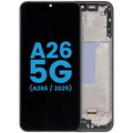 LCD Assembly With Frame For Samsung Galaxy A26 5G (A266/ 2025) (US Version) (Aftermarket : Incell ) (Black)