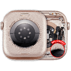 Housing Assembly For Watch Series 11 (46MM) (Used OEM Pull: Grade A) (GPS Version) (Aluminum / Rose Gold)
