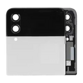 Outer OLED Assembly For Samsung Galaxy Z Flip 4 5G (Service Pack) (White)