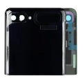 Outer OLED Assembly With Frame For Samsung Galaxy Z Flip 4G (F700) / Z Flip 5G (F707) (Service Pack) (Mirror Black)