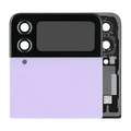 Outer OLED Assembly For Samsung Galaxy Z Flip 4 5G (Used OEM Pull: Grade A) (Bora Purple)