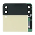 Outer OLED Assembly For Samsung Galaxy Z Flip 3 5G (Used OEM Pull: Grade B/C) (Cream)