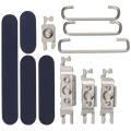 Hard Buttons (Power / Volume / Switch) For iPhone 17 Pro / 17 Pro Max (Deep Blue)