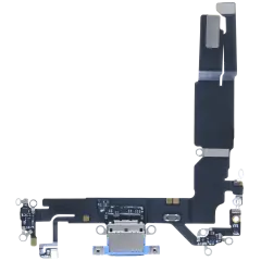Charging Port Flex Cable For iPhone 16 (US Version) (Genuine OEM) (Ultramarine)