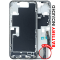 Back Housing W/ Battery For iPhone 16 Pro Max (US Version) (Genuine OEM) (Natural Titanium)