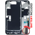 Back Housing W/ Battery For iPhone 16 Pro Max (US Version) (Genuine OEM) (Black Titanium)