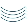 Bottom Cover Screw Pad Adhesive Strips For Mac Studio A2615 (2022) (Genuine OEM)