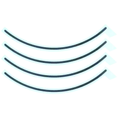 Bottom Cover Screw Pad Adhesive Strips For Mac Studio A2615 (2022) (Genuine OEM)