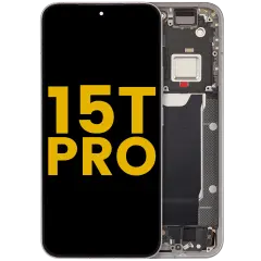 OLED Assembly With Frame For Xiaomi 15T Pro (Refurbished) (Gray)