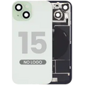 Back Glass w/ MagSafe Magnet & NFC & Flashlight Flex For iPhone 15 (No Logo) (Aftermarket) (Green)