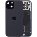 Back Glass with MagSafe Magnet & NFC & Flashlight Flex For iPhone 15 (Genuine OEM) (Black)