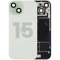 Back Glass w/ MagSafe Magnet & NFC & Flashlight Flex For iPhone 15 (Used OEM Pull: Grade B) (Green)