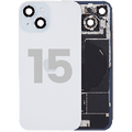 Back Glass w/ MagSafe Magnet & NFC & Flashlight Flex For iPhone 15 (Used OEM Pull: Grade C) (Blue)