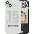 Back Glass w/ MagSafe Magnet For iPhone 15 Plus (No Logo) (Aftermarket) (Green)