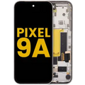 OLED Assembly With Frame Compatible (With Fingerprint Sensor) For Google Pixel 9A (Refurbished) (Porcelain)