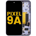 OLED Assembly With Frame Compatible (With Fingerprint Sensor) For Google Pixel 9A (Refurbished) (Iris)