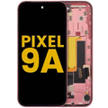 OLED Assembly With Frame (With Fingerprint Sensor ) For Google Pixel 9A (Refurbished) (Peony)