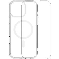 Skech Case with MagSafe with Screen Protector And For iPhone 16 Pro Max (Clear)