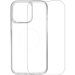Skech Case with MagSafe with Screen Protector And For iPhone 15 Pro Max (Clear)