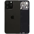 Back Glass w/ MagSafe Magnet & NFC & Flashlight Flex For IPhone 15 Pro Max (Genuine OEM) (Black Titanium)