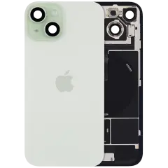 Back Glass with MagSafe Magnet & NFC & Flashlight Flex For iPhone 15 (Genuine OEM) (Green)