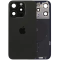 Back Glass with MagSafe Magnet & NFC & Flashlight Flex For iPhone 15 Pro (Genuine OEM) (UK / EU Version) (Black Titanium)