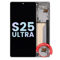 OLED Assembly With Frame For Samsung Galaxy S25 Ultra 5G (US & International) (Service Pack ) (Titanium White Silver)