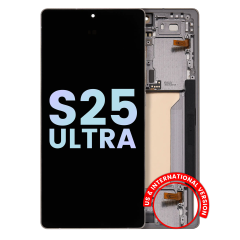 OLED Assembly With Frame For Samsung Galaxy S25 Ultra 5G (US & International) (Service Pack) (Titanium Pink Gold / Jade Green / Grey)