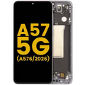 OLED Assembly With Frame For Samsung Galaxy A57 5G (A576 / 2026) (Refurbished) (Gray)