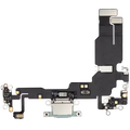 Charging Port Flex Cable For iPhone 15 (Used OEM Pull) (Green)