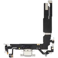Charging Port Flex Cable For iPhone 16 (Used OEM Pull) (White)