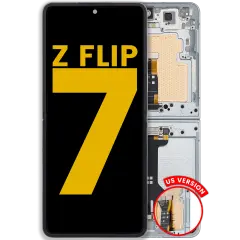 Inner OLED Assembly With Frame For Samsung Galaxy Z Flip 7 5G (US & International) (Refurbished) (Mint)