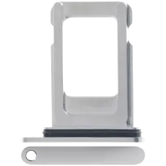 Sim Tray Compatible For iPhone 12 Pro Max (Service Pack) (Silver)